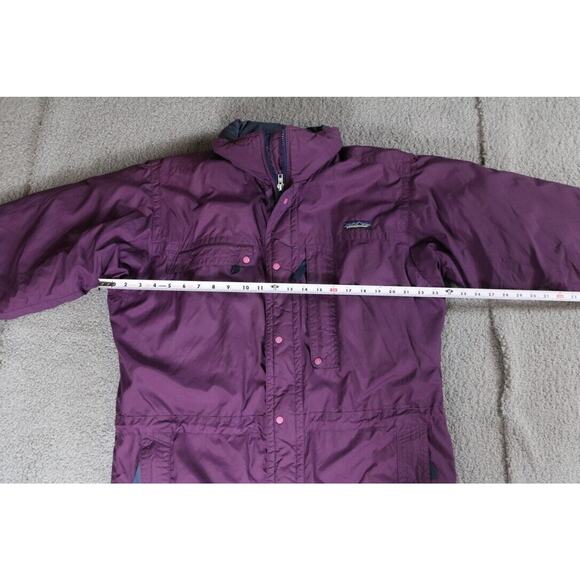 Patagonia Guide Parka Jacket Mens Small Vintage Purple Padded Nylon 90s 84151 - Picture 8 of 8
